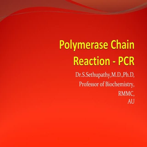 Polymerase chain reaction   principles and practice 