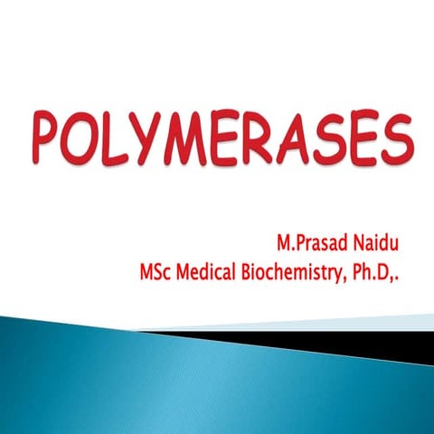 Polymerases,