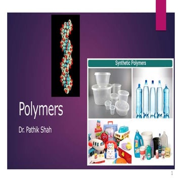 Polymer for engineering students