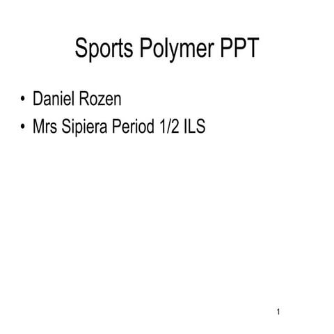 Polymer Ppt