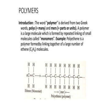 Polymers