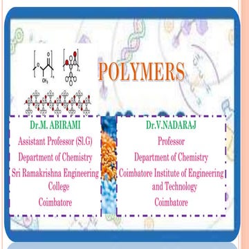 Comprehensive Overview of Polymers: Types, Properties, and ...