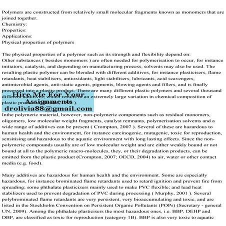 Nylon Degradation in Processing, Recycling and Service Life | PDF