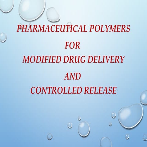 polymers for crdds polymers for crdds.pptx