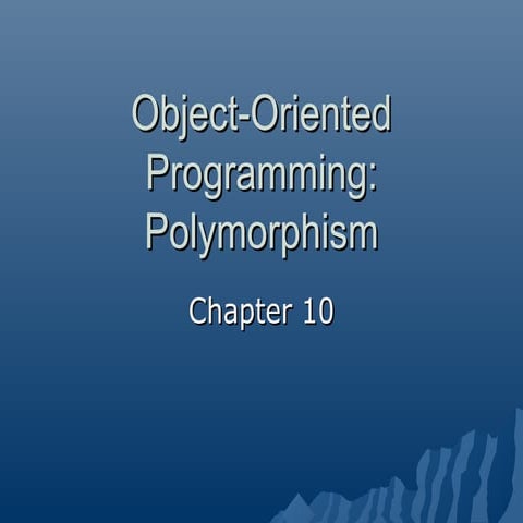 Polymorphism | PPT