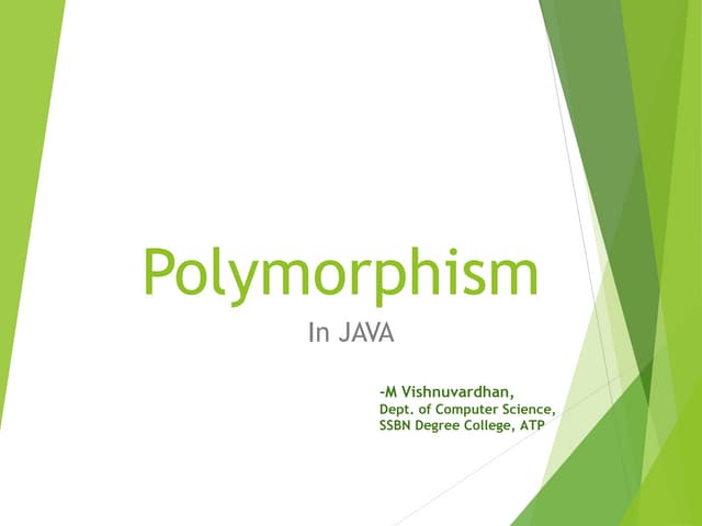 Polymorphism