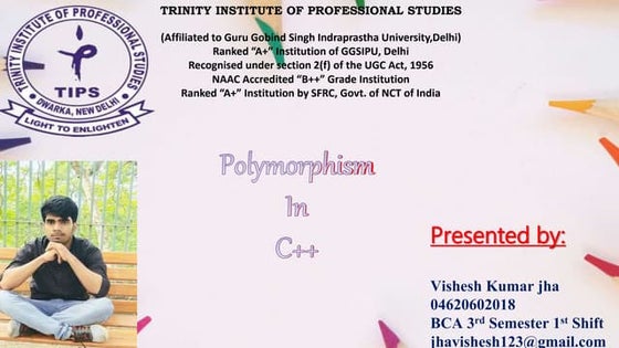 Polymorphism In c++