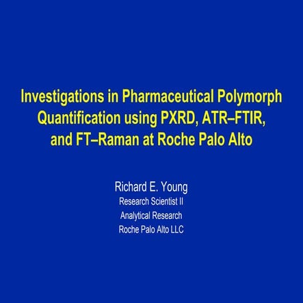 Polymorph Quantitation