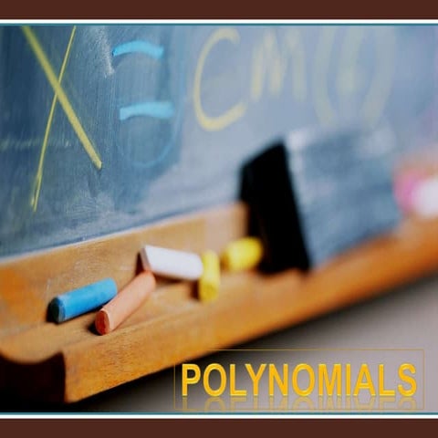 Polynomials