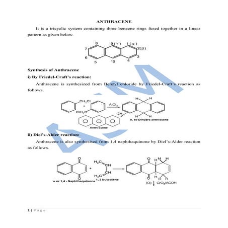 Polynuclear hydrocarbons module6