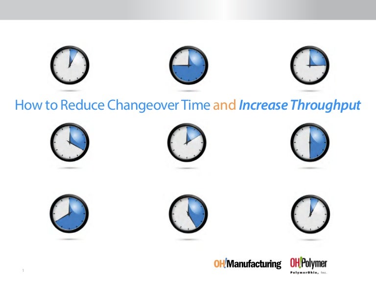 How to Reduce Changeover Time and Increase Throughput