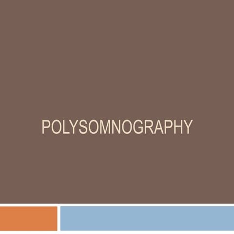 Polysomnography