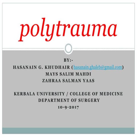 Polytrauma