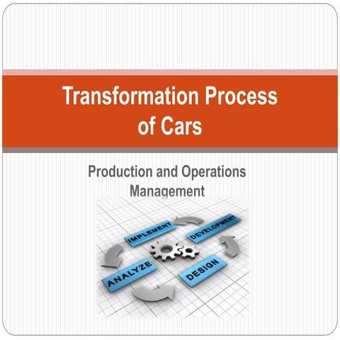 Production and Operations Management