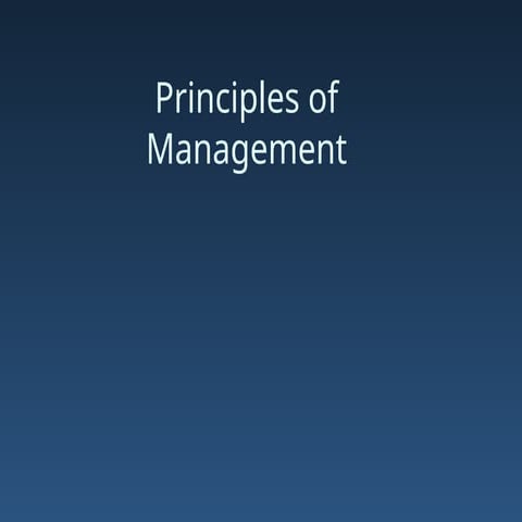 introduction of principles of management and the tools used in the system.  p...