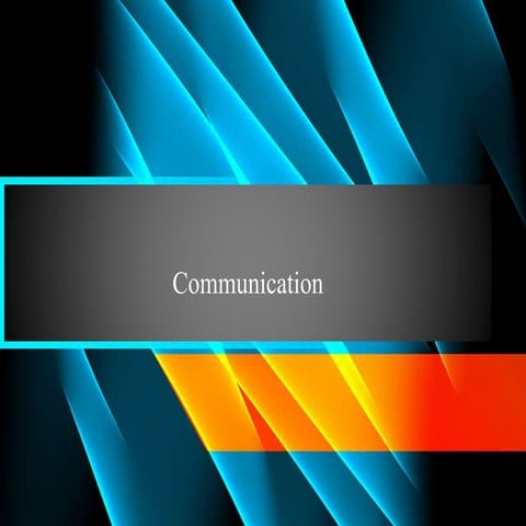 Communication | PPT