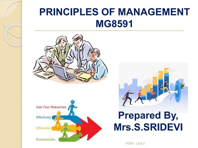 Principles of Management unit 5 | PPT