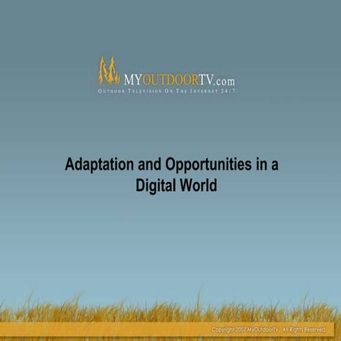 Professional Outdoor Media Association 2011 Presentation