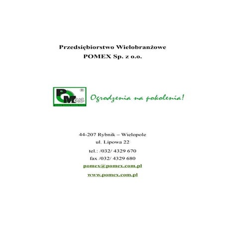 Pomex | PDF