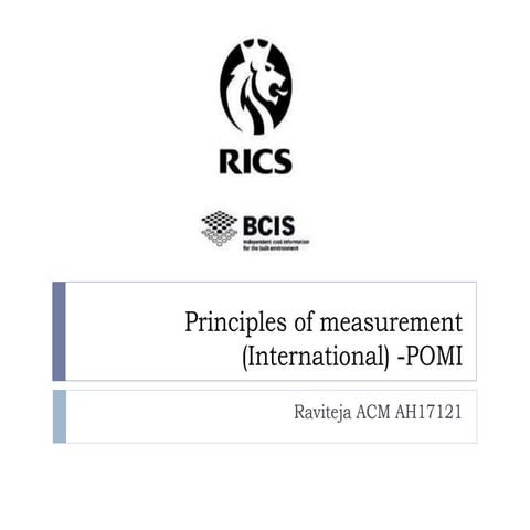 Principles Of Measurement International 