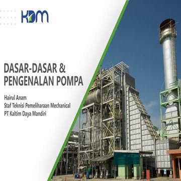 Pompa Dasar Ppt Training Karyawan Baru Kdm Pptx