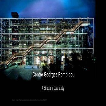 Centre of pompidou | PDF