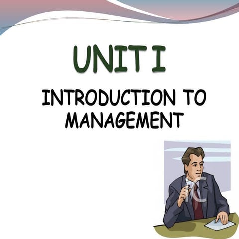 PRINCIPLES OF MANAGEMNET FOR BCOM unit- 1.ppt