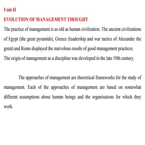 Principles Of Management Unit 2