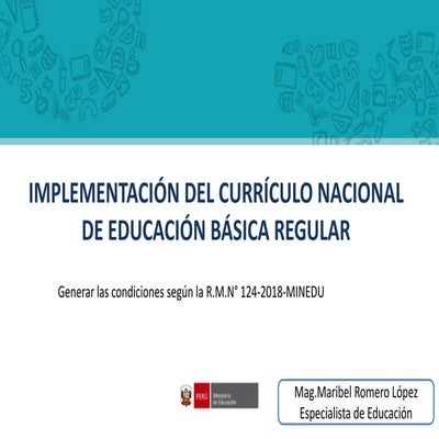 CNEB-CURRICULO NACIONAL DE EDUCACION BASICA | PPTX