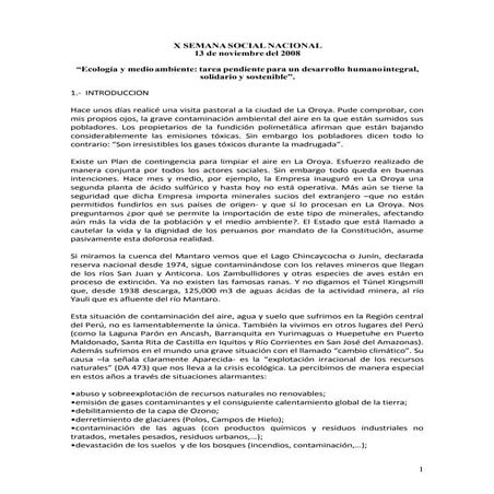 Ponencia Mons. Pedro Barreto