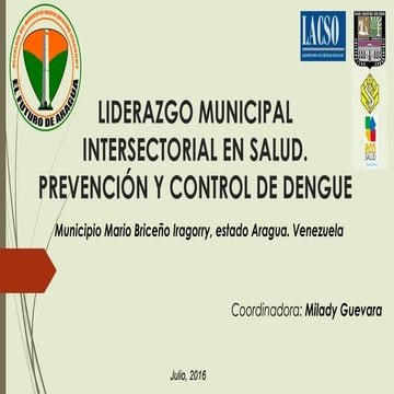 Liderazgo intersectorial en salud en el municipio Mario Briceño Iragorry del ...