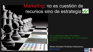 Marketing: no es cuestión de recursos sino de estrategia