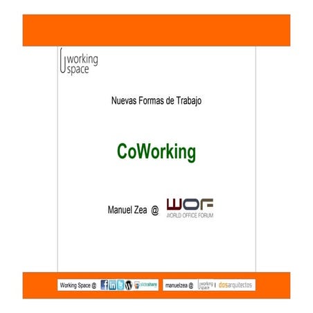 Ponencia coworking