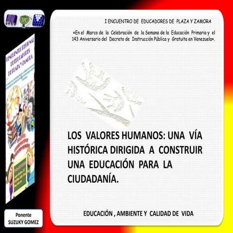 Ponencia  de  valores