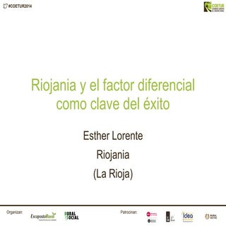 COETUR 2014: Casos de éxito en la g...