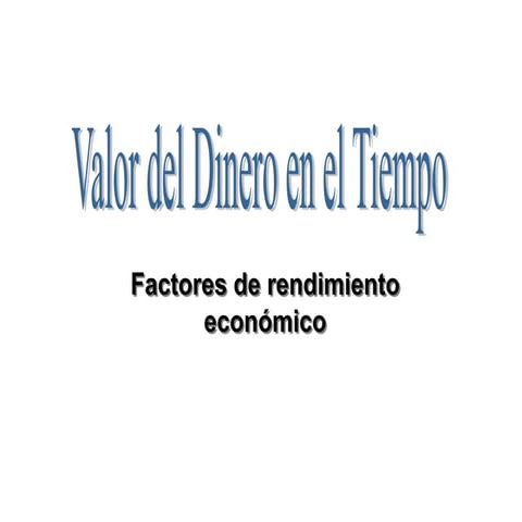 Las seis llaves maestras de las matemáticas financieras | DOCX