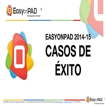Ponencia fit casos de exito EasyonPAD Plaform