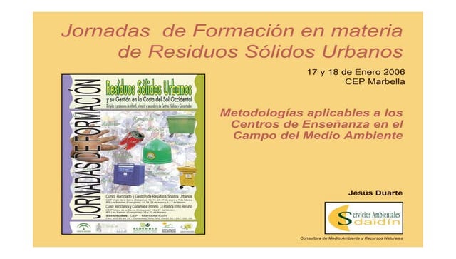 metodología educación ambiental