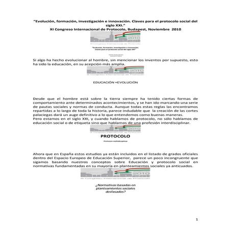 Ponencia Pilar Muiños XI Congreso Internacional de Protocolo