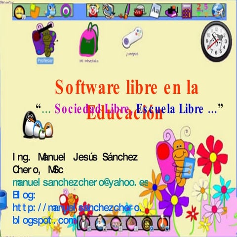 Software Libre en la Educación