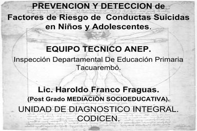 Ponencia Situaciones De Alto Riesgo Haroldo