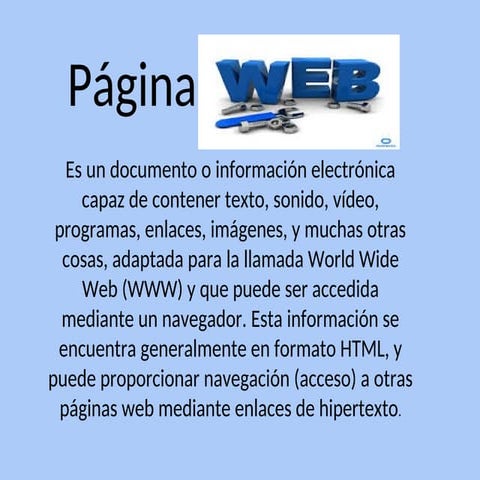 ponencia sobre paginas web y su creacion.ppt