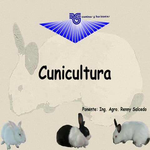 Charla Cunicultura Producción Animal II. UNERG