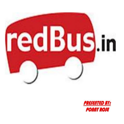 redBus.in and CASE STUDY