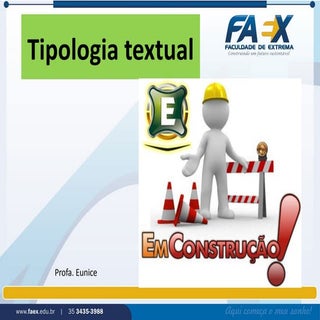 Ponto 6   tipologia  textual