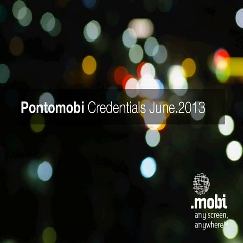 Pontomobi Overview