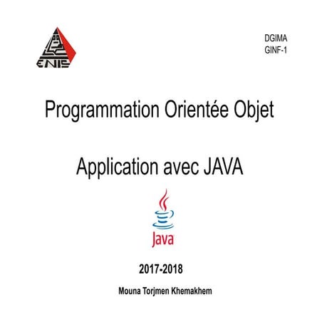 POO Java Introduction | PPT
