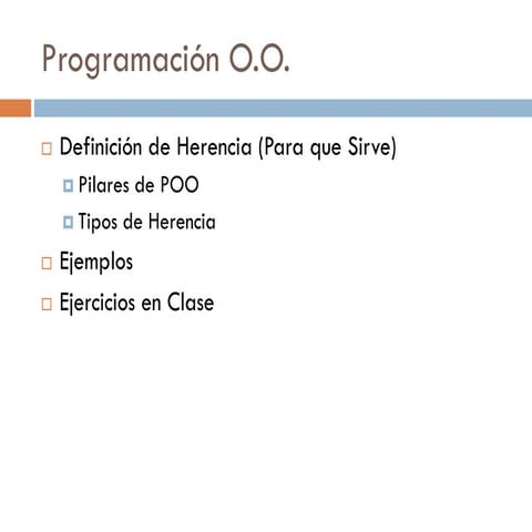 Poo en java   herencia