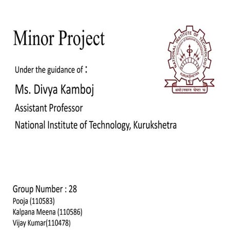 ppt on aadhar card project