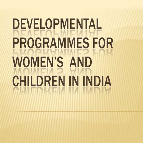 Pooja sharma developmental programes for women’s  and children in india